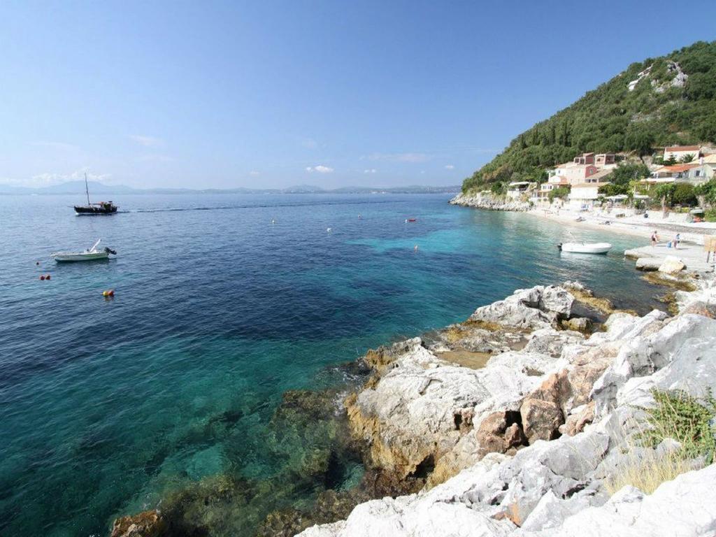 Beach Villa Aetos Kaminaki Nissaki Nisaki  Oda fotoğraf